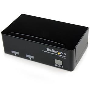 StarTech.com SV231USBGB switch per keyboard-video-mouse (kvm) Nero