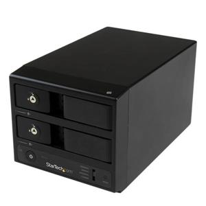 StarTech.com S352BU33RER contenitore di unità di archiviazione Custodia per Disco Rigido (HDD) Nero 3.5