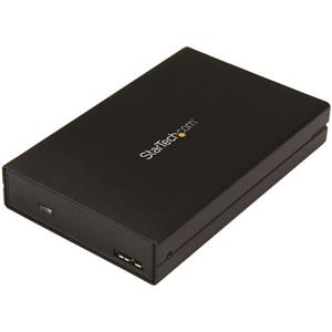 StarTech.com S251BU31315 contenitore di unità di archiviazione Box esterno HDD/SSD Nero 2.5