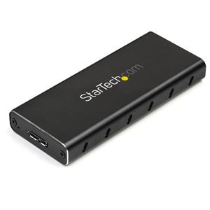 StarTech.com SM21BMU31C3 contenitore di unità di archiviazione Box esterno SSD Nero, Argento