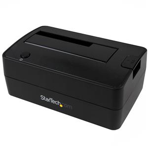 StarTech.com SDOCKU313 docking station per unità di archiviazione USB 3.2 Gen 2 (3.1 Gen 2) Type micro-B Nero