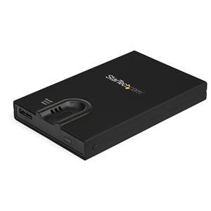 StarTech.com S251BMU3FP contenitore di unità di archiviazione Box esterno HDD/SSD Nero 2.5