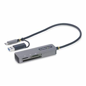 StarTech.com FCREADMICRO3V2 lettore di schede USB 3.2 Gen 1 (3.1 Gen 1) Type-C Grigio