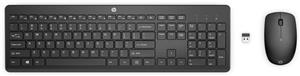 HP 235 Wireless Mouse and Keyboard Combo tastiera Mouse incluso Ufficio RF Wireless Nero