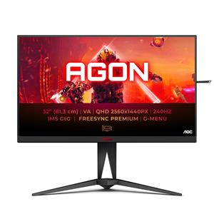 AOC AGON 5 AG325QZN/EU LED display 80 cm (31.5) 2560 x 1440 Pixel Quad HD Nero