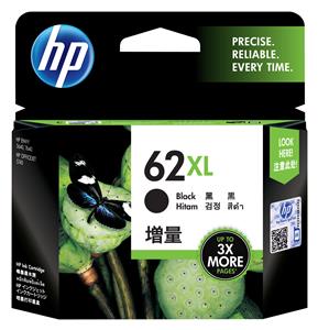 HP 62XL High Yield Black Original Ink Cartridge cartuccia d'inchiostro 1 pz Resa elevata (XL)