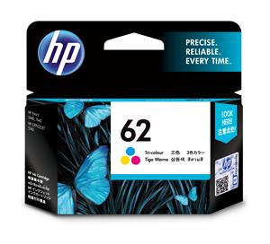 HP 62 Tri-color Original Ink Cartridge cartuccia d'inchiostro 1 pz Resa standard Ciano, Magenta, Giallo