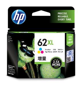 HP 62XL High Yield Tri-color Original Ink Cartridge cartuccia d'inchiostro 1 pz Resa elevata (XL) Ciano, Magenta, Giallo