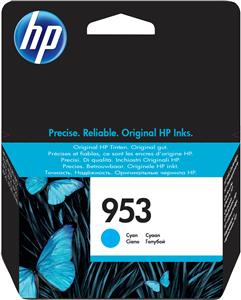 HP 953 Cyan Original Ink Cartridge cartuccia d'inchiostro 1 pz Resa standard