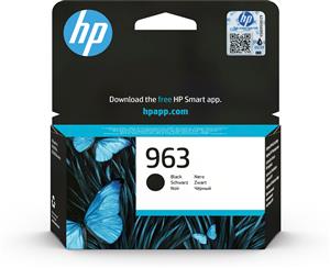 HP 963 Black Original Ink Cartridge cartuccia d'inchiostro 1 pz Resa standard