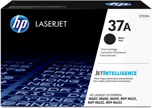 HP 37A Black Original LaserJet Toner Cartridge cartuccia toner 1 pz