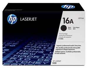 HP 16A Black Original LaserJet Toner Cartridge cartuccia toner 1 pz