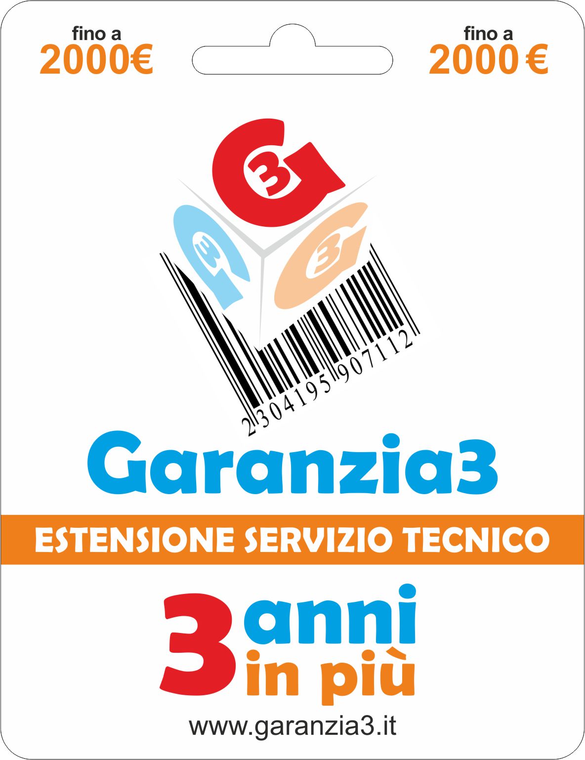 Garanzia3 - Estenzione Garanzia Massimale 2000€